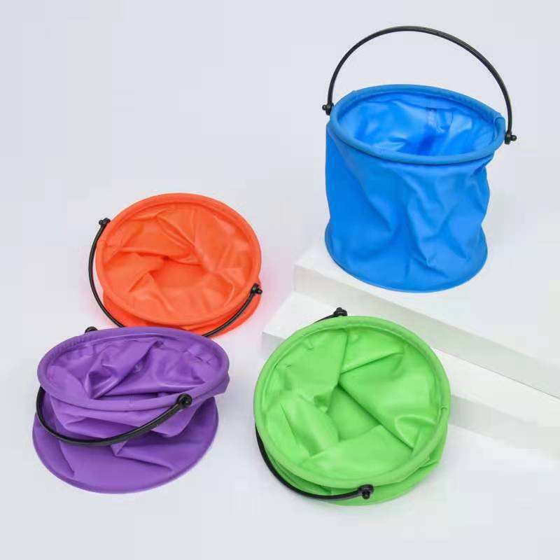 Portable Folding Water Bucket for Art Supplies