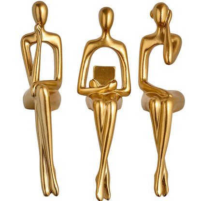 Wow House Original Design Abstract Figurine for Home Decor