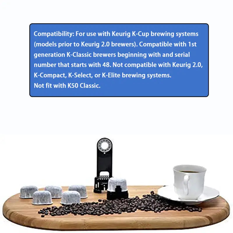 Keurig 1.0 Starter Kit with Filter Holder and Filters