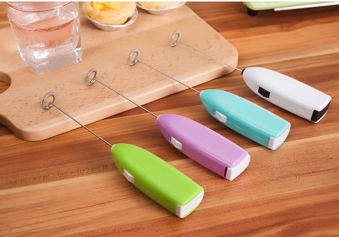Electric Handheld Kitchen Whisk for Household Use