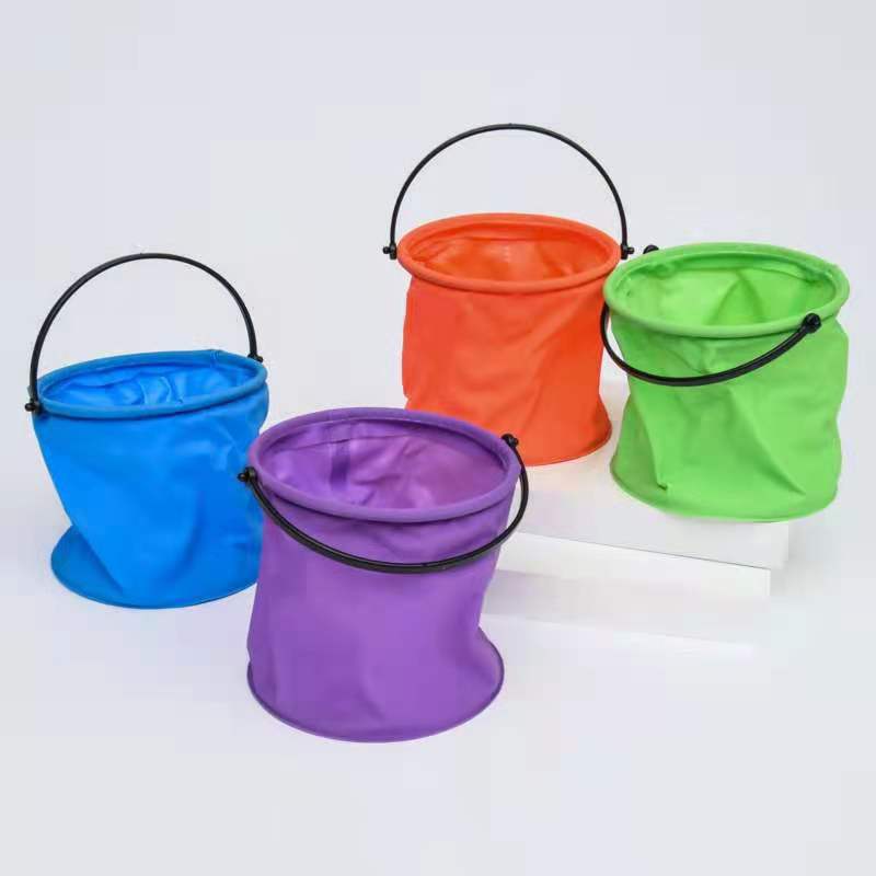 Portable Folding Water Bucket for Art Supplies